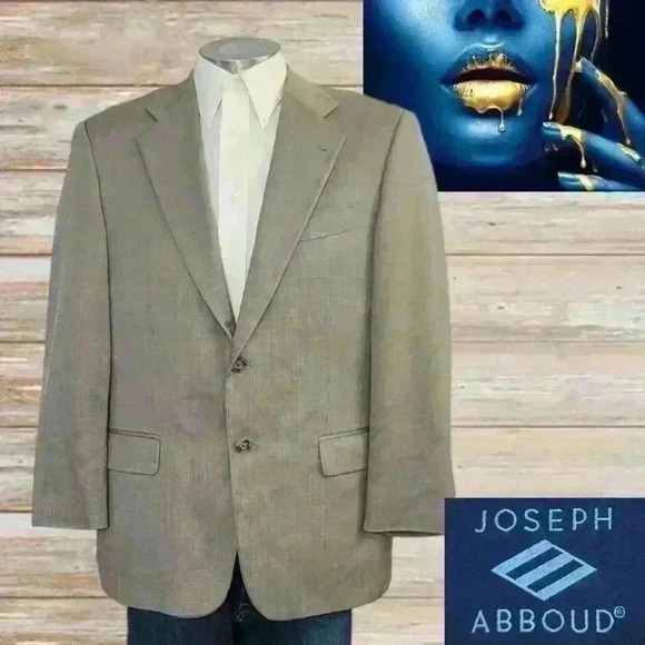 Joseph Abboud Other - Joseph Abboud Mens Two Button  Blazer Sport Coat Sport Jacket 40S